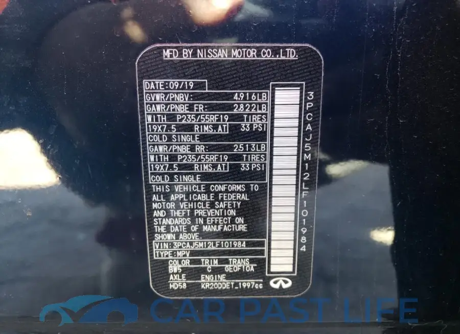 3PCAJ5M12LF101984# 13