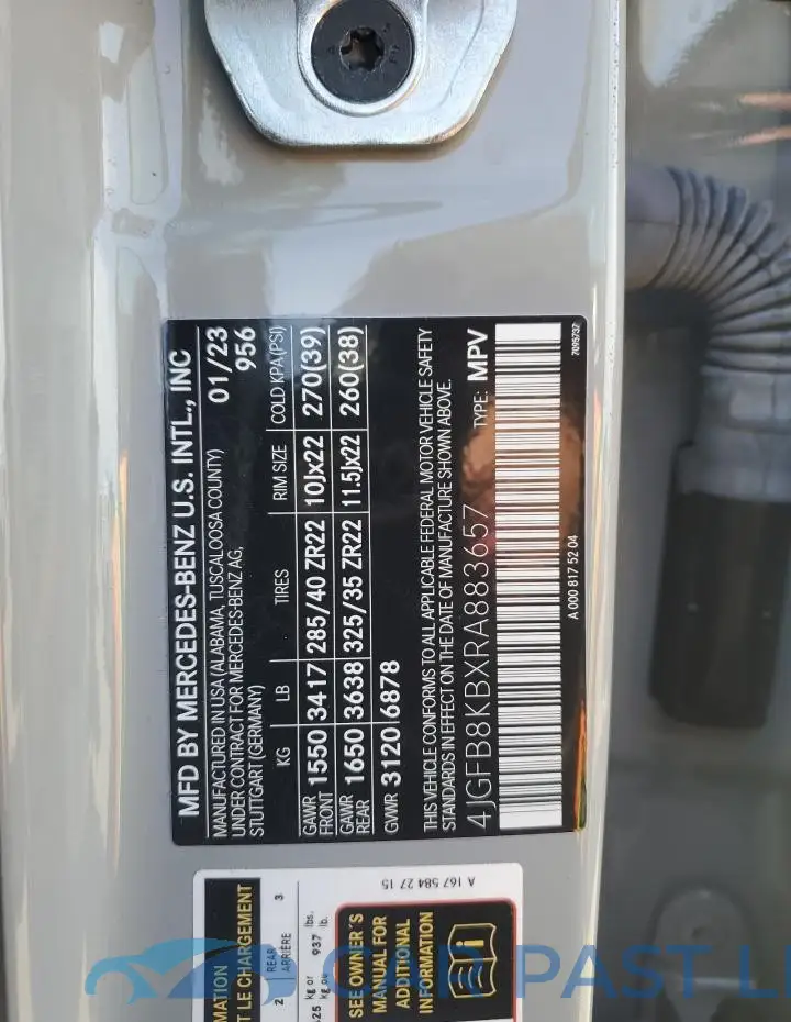 4JGFB8KBXRA883657# 13