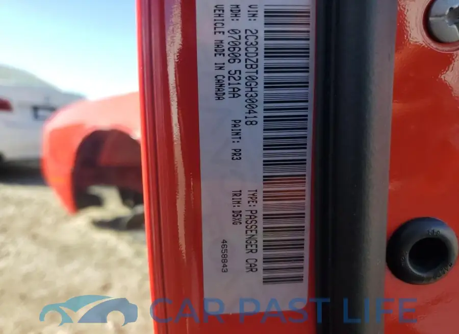 2C3CDZBT0GH300418# 13