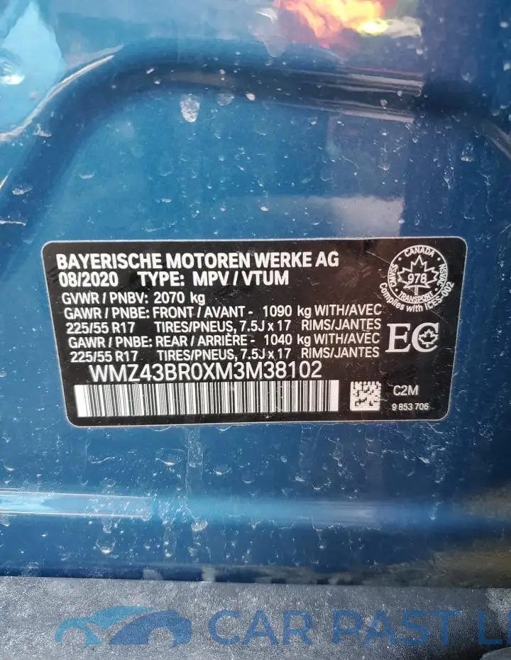 WMZ43BR0XM3M38102# 12