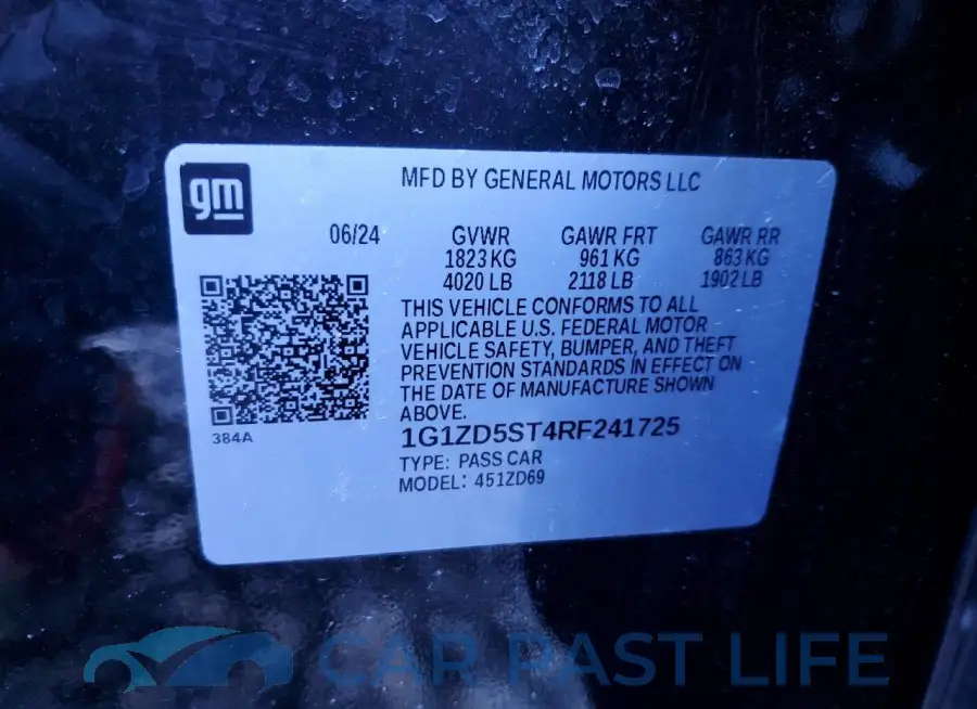 1G1ZD5ST4RF241725# 12