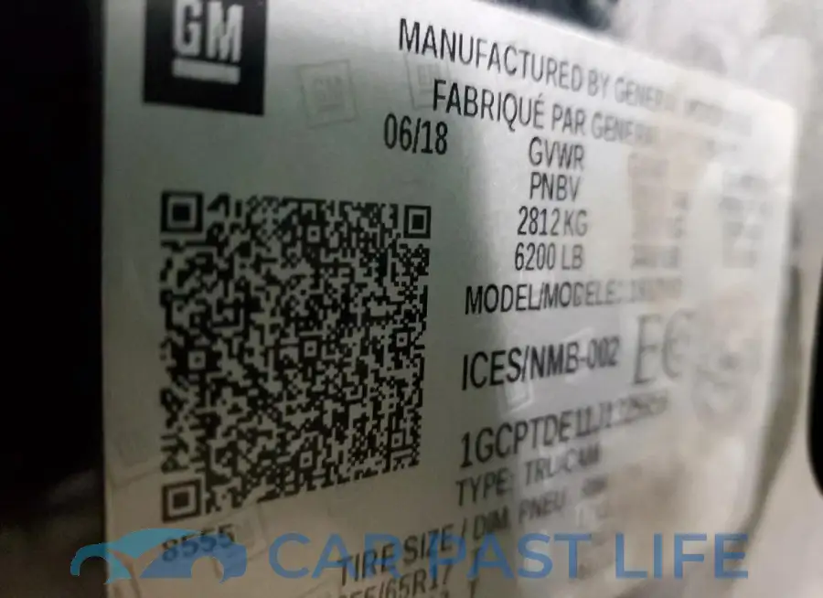 1GCPTDE11J1325959# 12