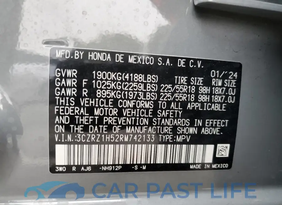 3CZRZ1H52RM742133# 14