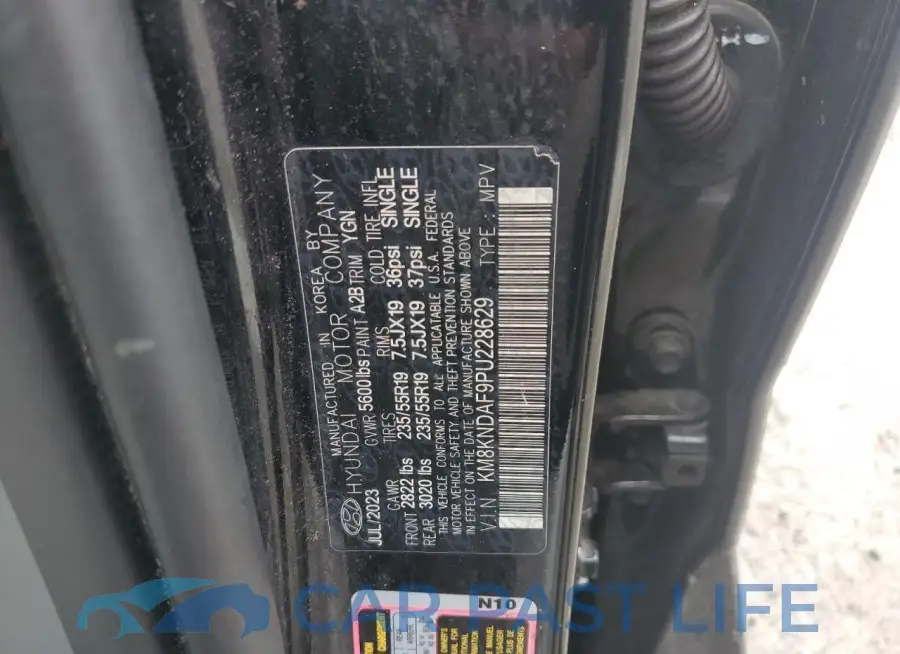 KM8KNDAF9PU228629# 13