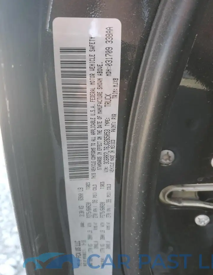 3C6RR7LT6JG265053# 12