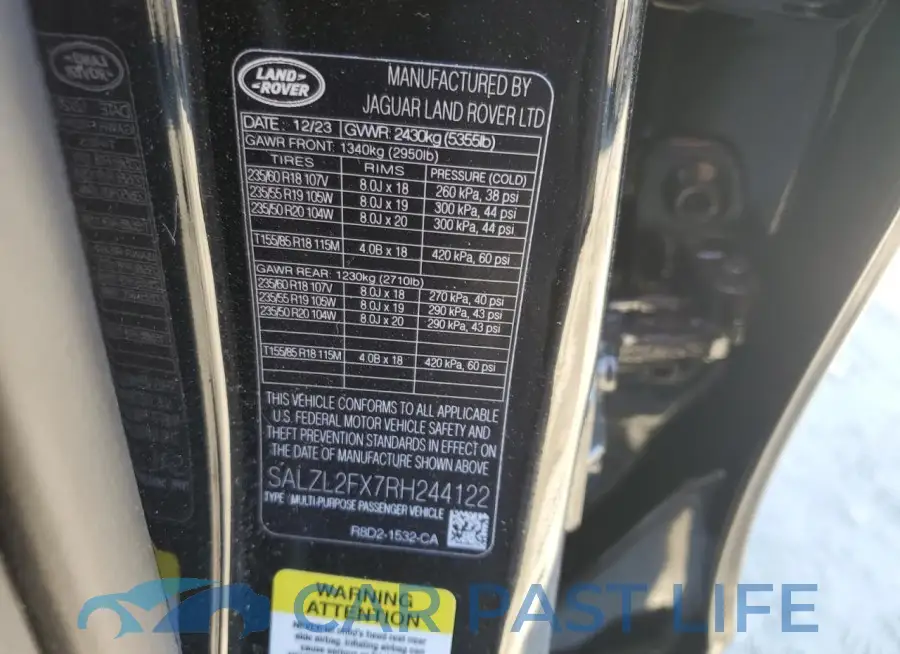 SALZL2FX7RH244122# 13