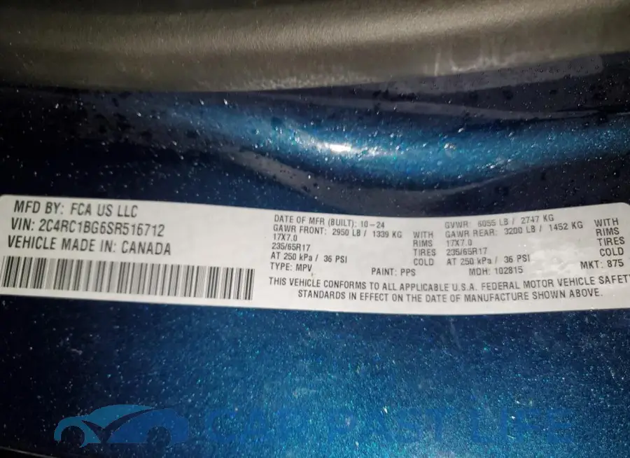 2C4RC1BG6SR516712# 13