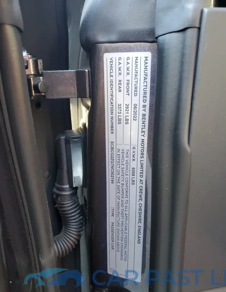 SCBCG2ZG7NC002194# 12