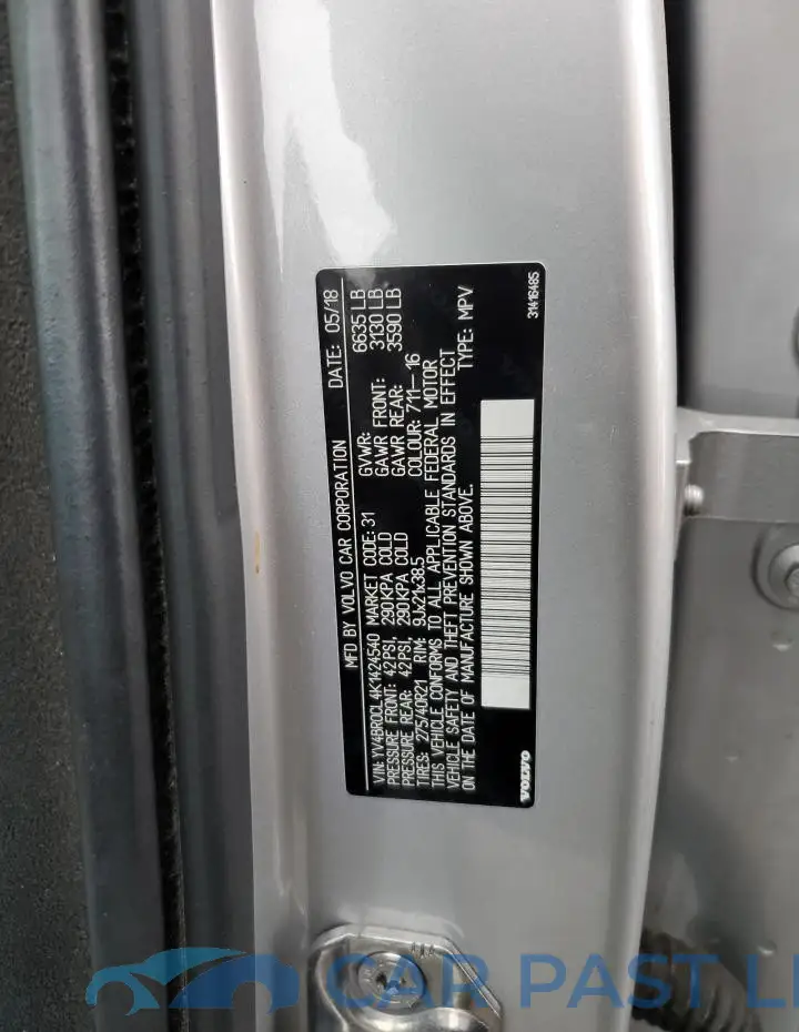 YV4BR0CL4K1424540# 13
