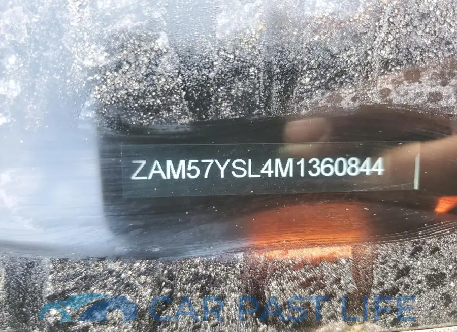 ZAM57YSL4M1360844# 12