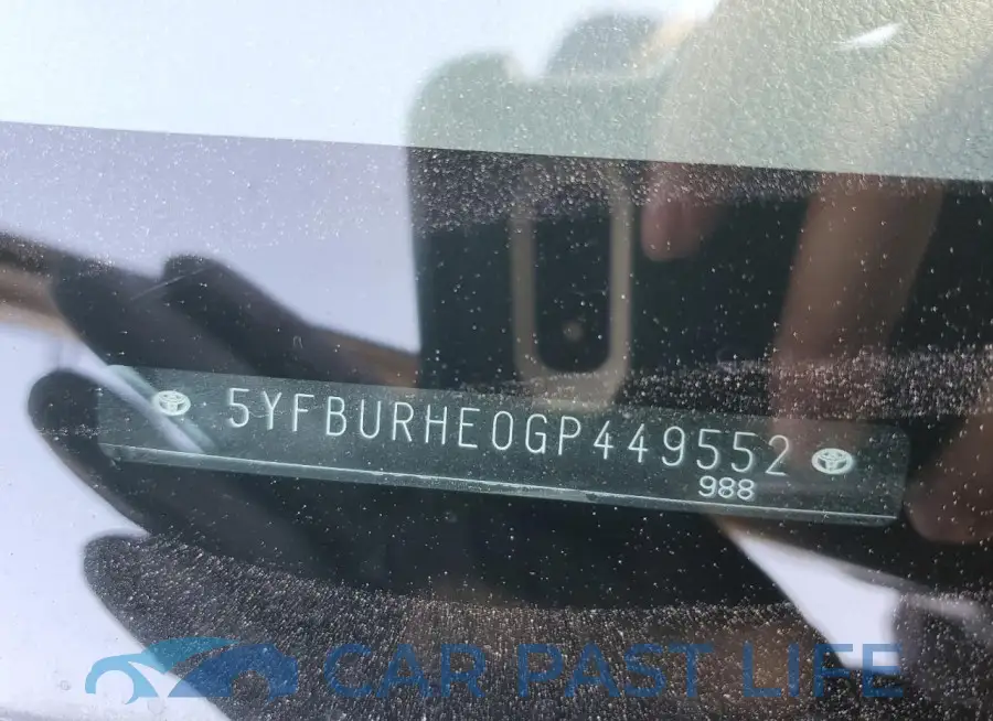 5YFBURHE0GP449552# 12