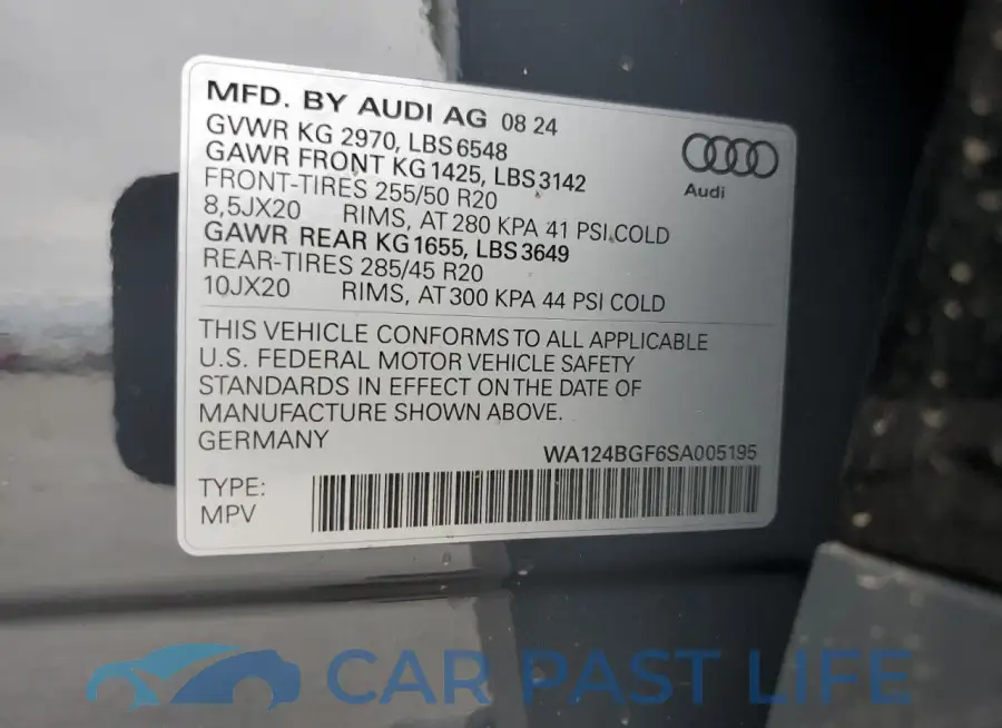 WA124BGF6SA005195# 14