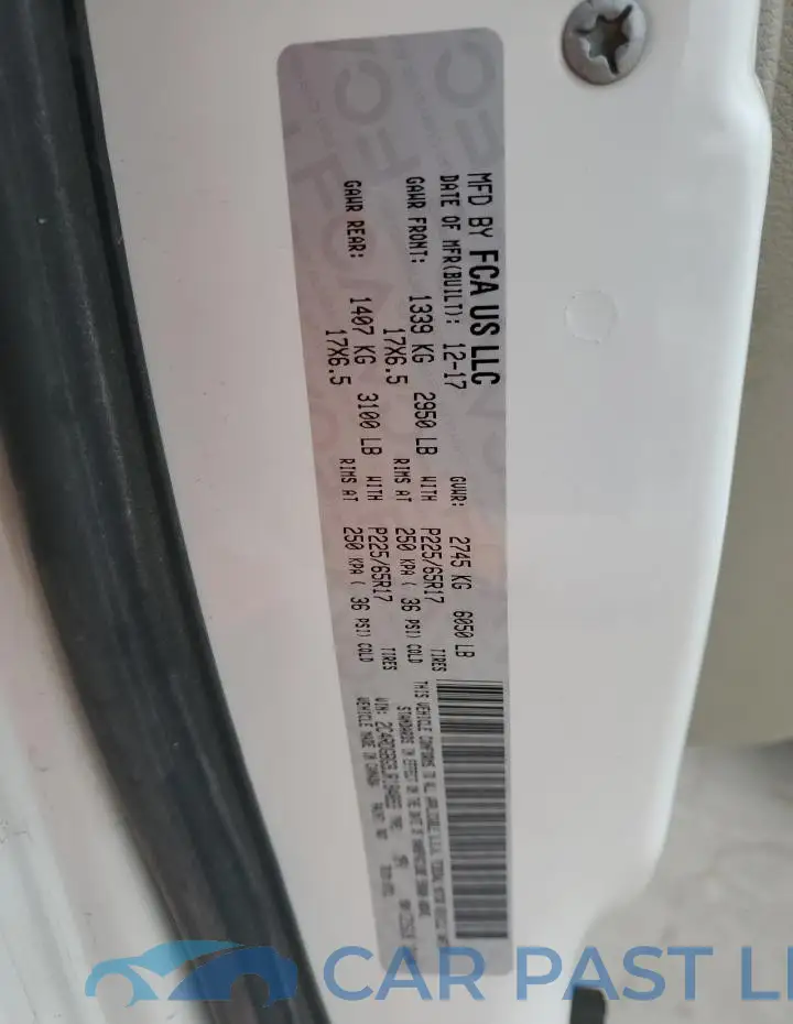 2C4RDGBG9JR184893# 14