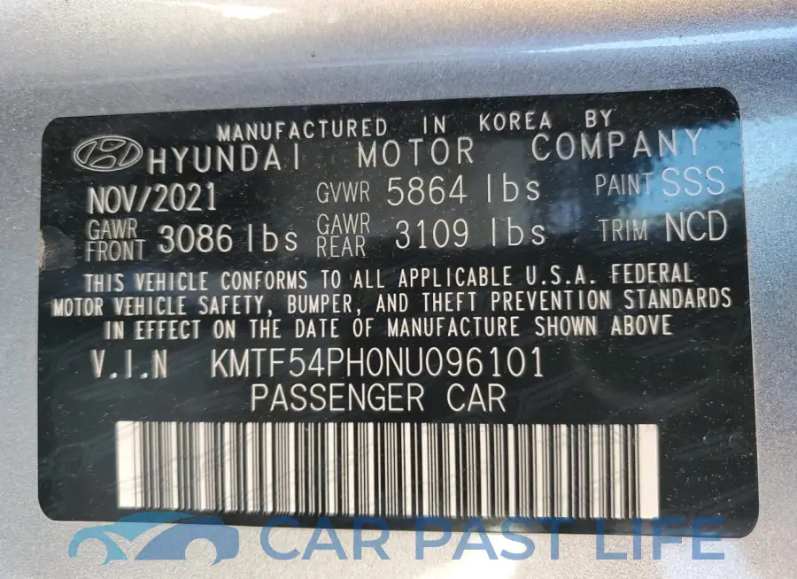 KMTF54PH0NU096101# 12