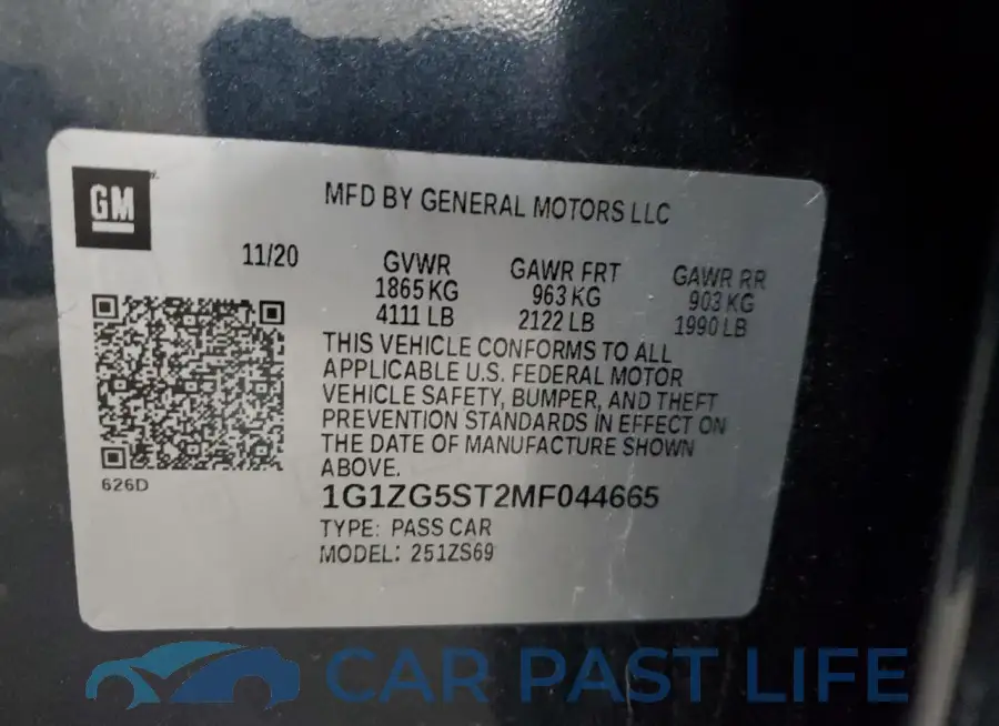1G1ZG5ST2MF044665# 13