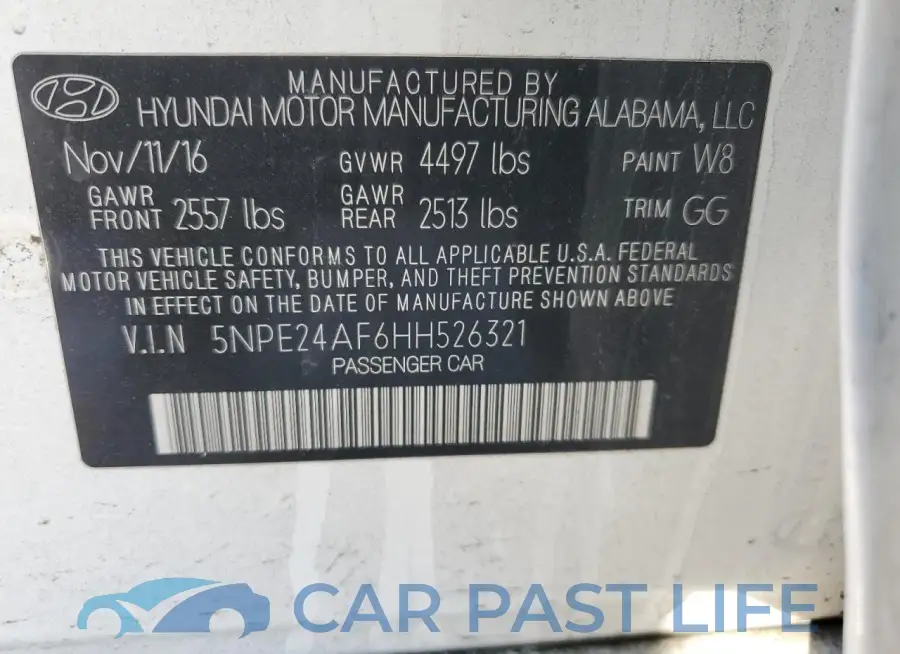 5NPE24AF6HH526321# 13