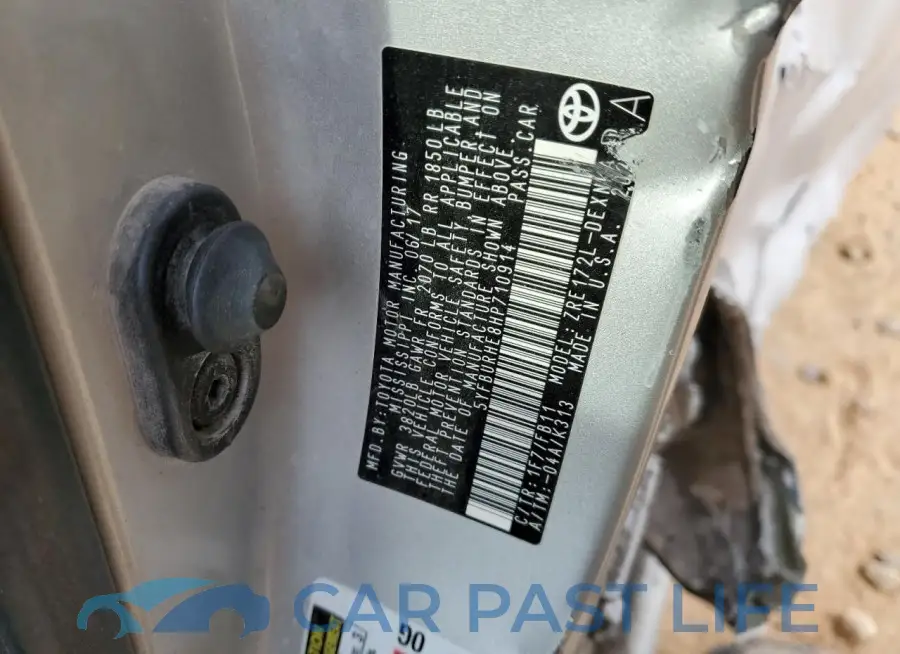 5YFBURHE8HP710914# 13