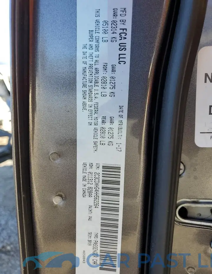 2C3CDXHG4HH562264# 13