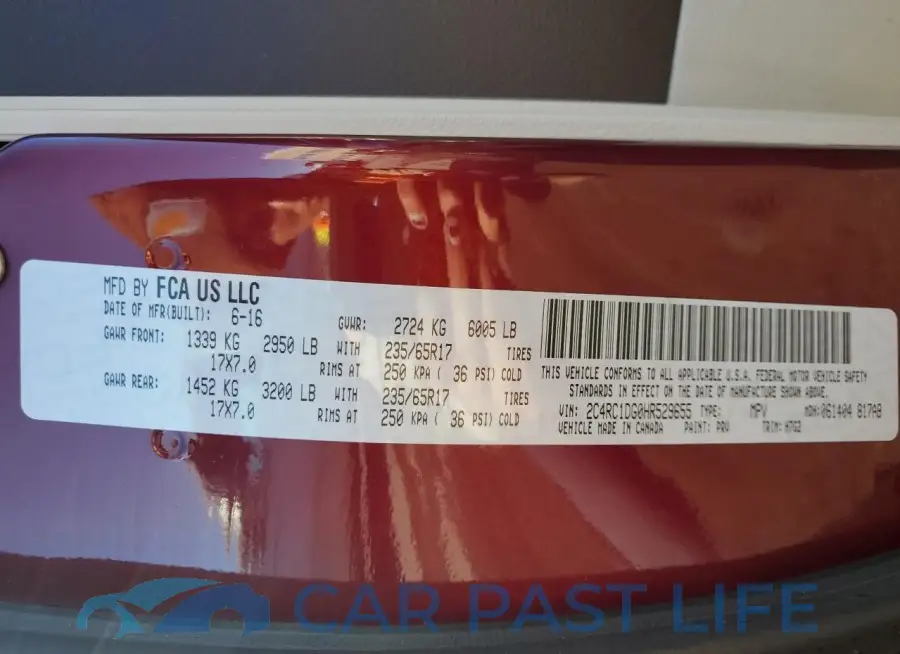 2C4RC1DG0HR529655# 13