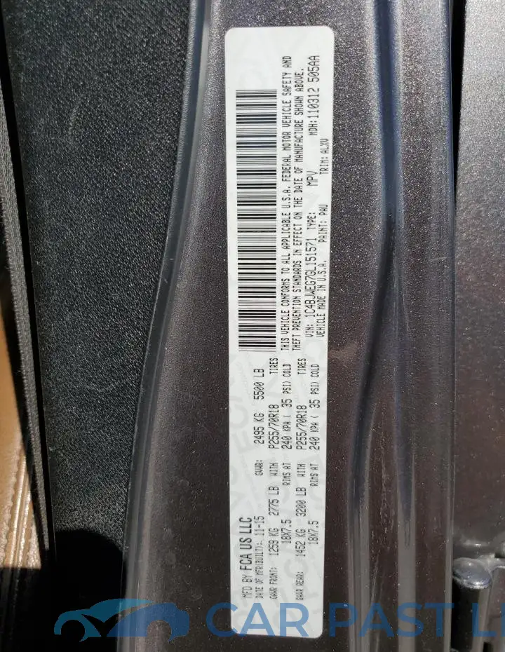 1C4BJWEG7GL151571# 13