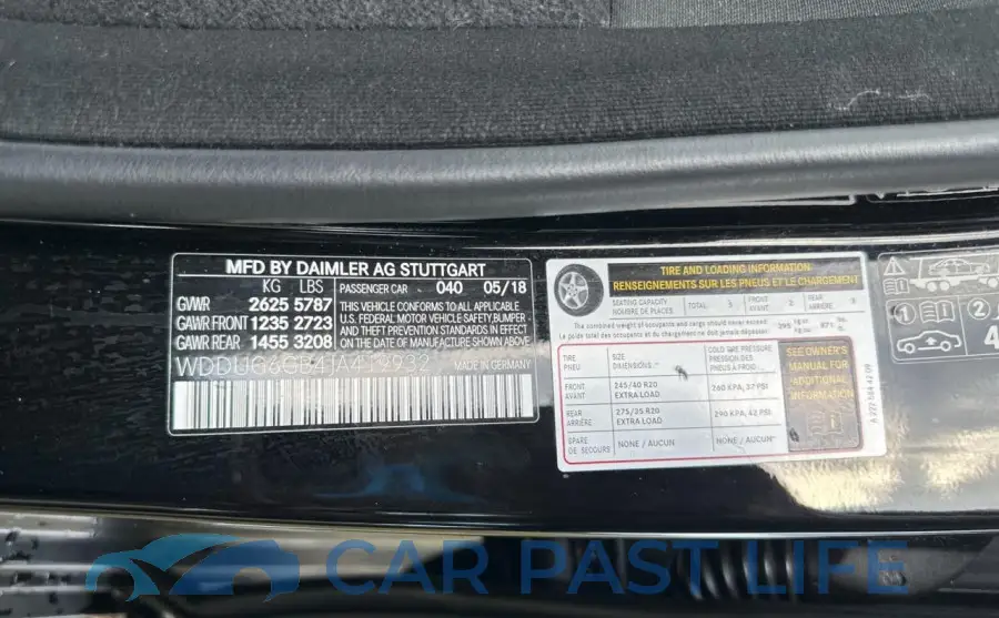 WDDUG6GB4JA419932# 10
