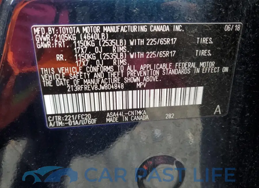 2T3RFREV8JW804848# 13
