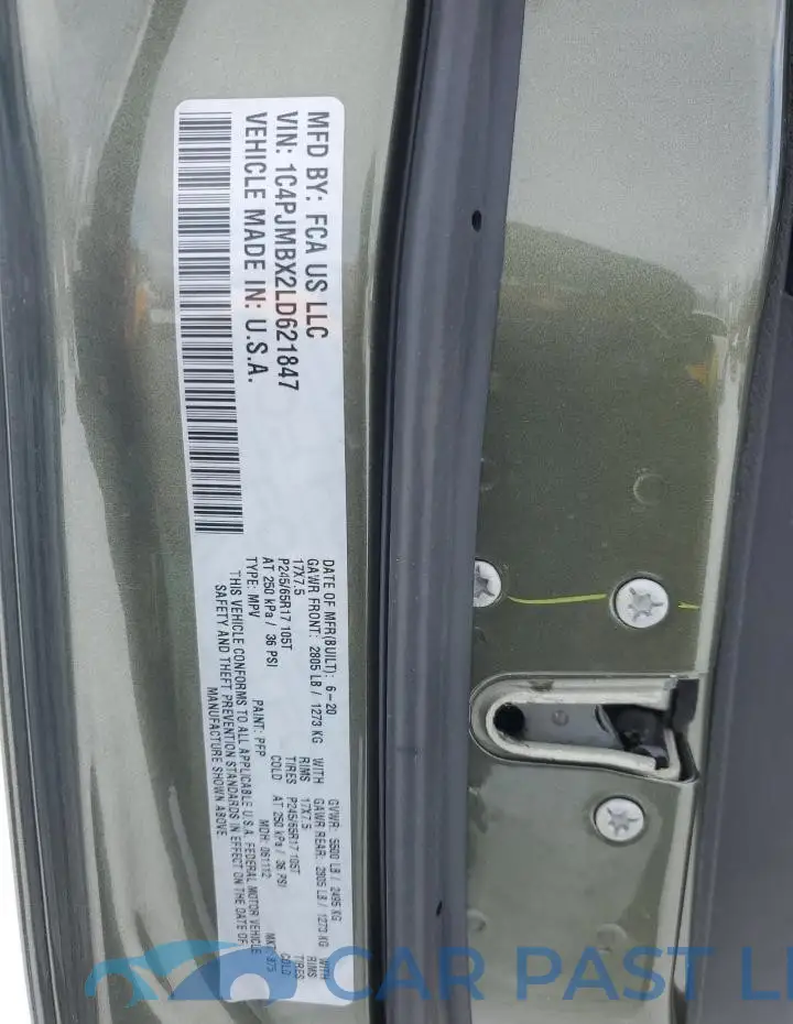 1C4PJMBX2LD621847# 13