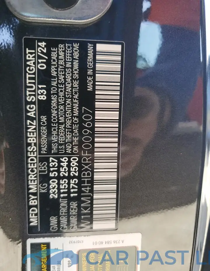 W1KMJ4HBXRF009607# 13