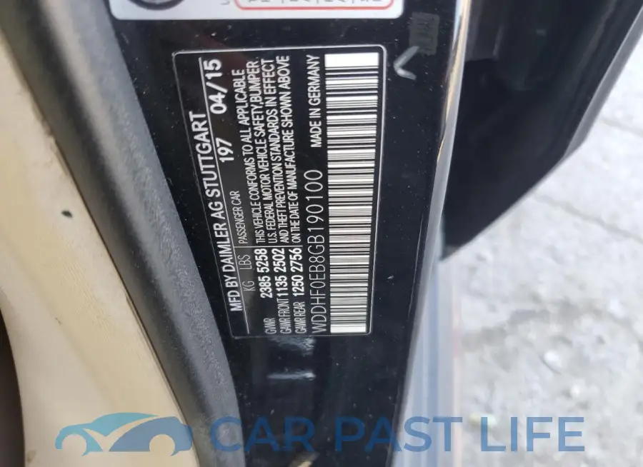 WDDHF0EB8GB190100# 12