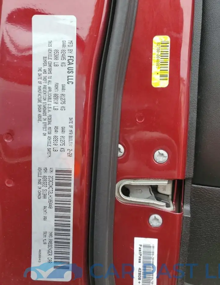 2C3CDXCT2LH106440# 13