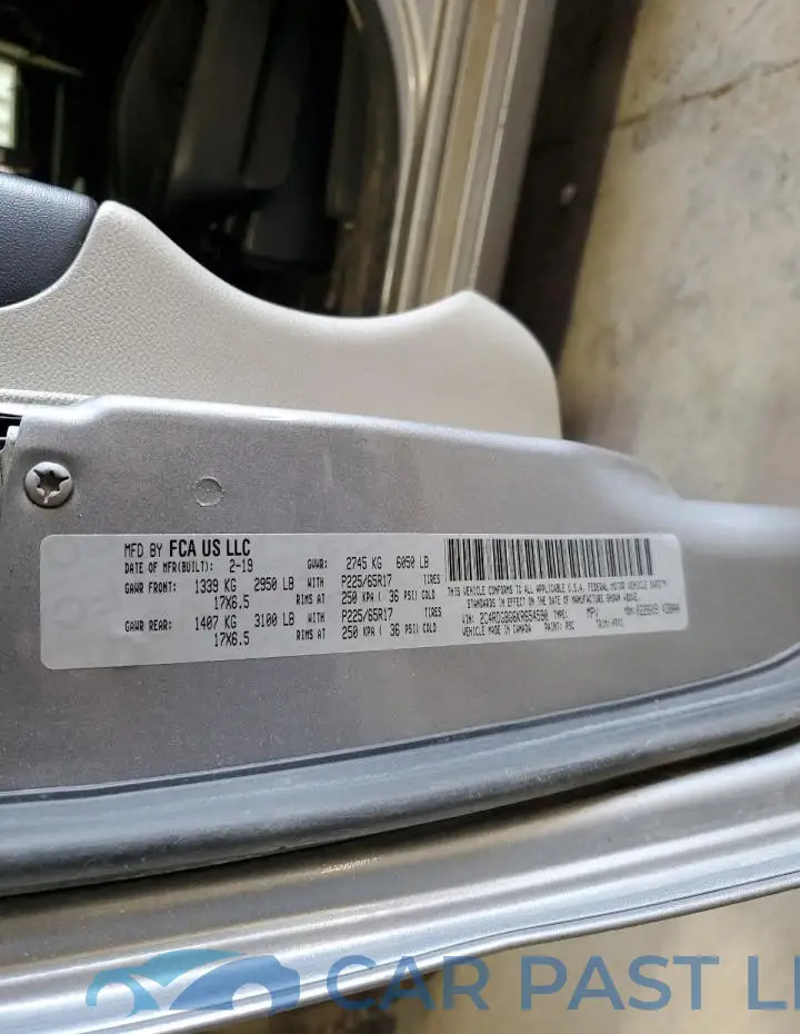 2C4RDGBG6KR654590# 13