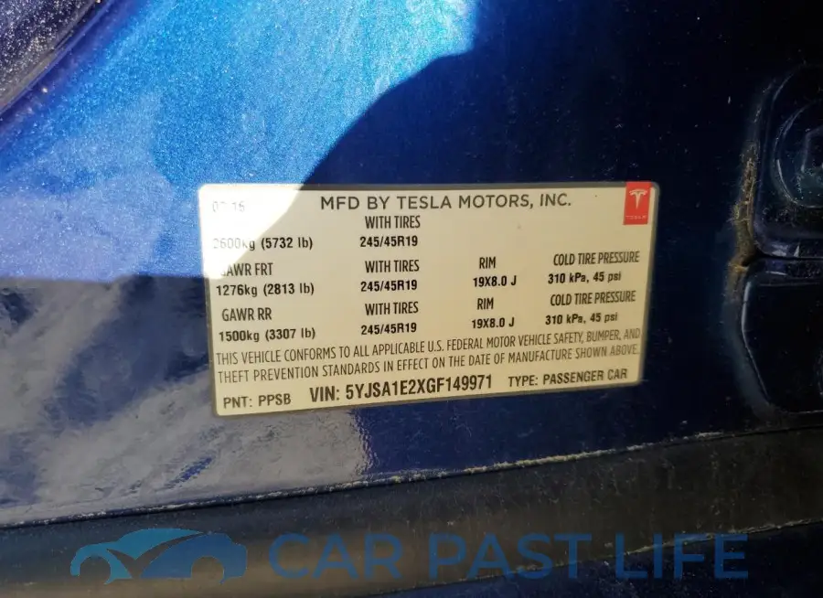 5YJSA1E2XGF149971# 13