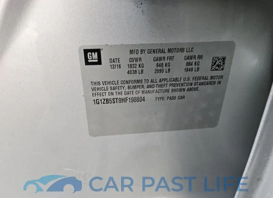 1G1ZB5ST8HF198804# 12