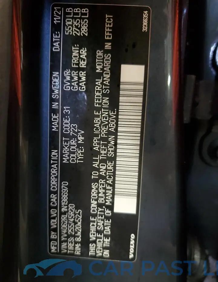 YV4062RL1N1986970# 13