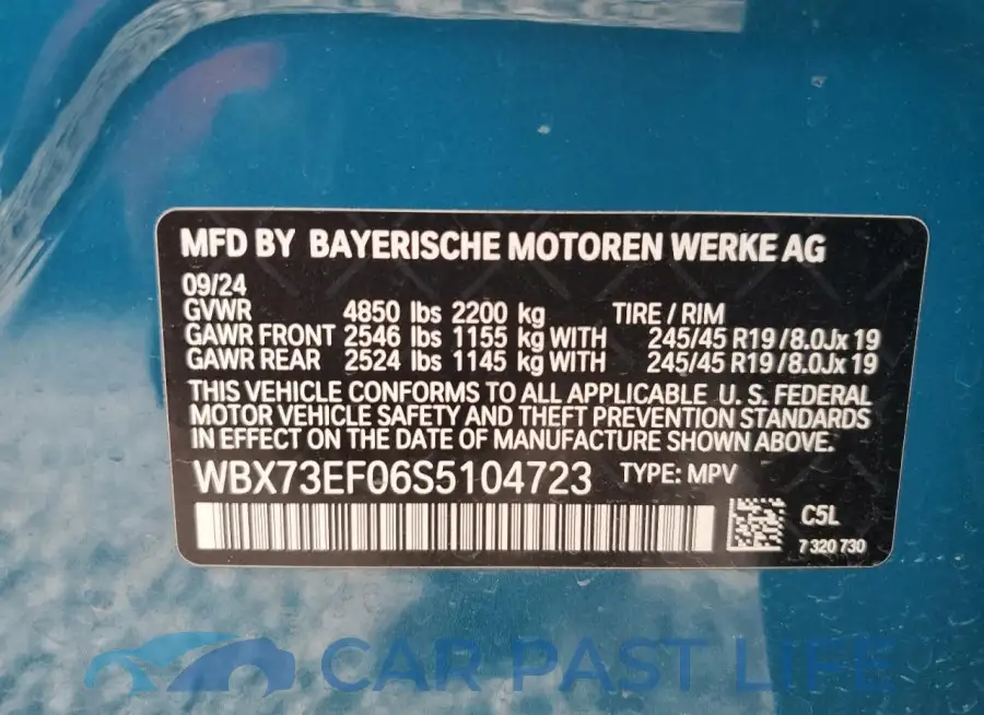 WBX73EF06S5104723# 14