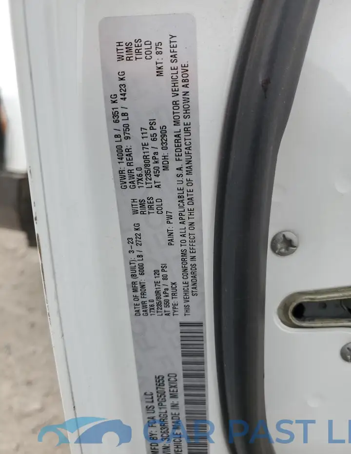 3C63RRGL1PG507655# 12