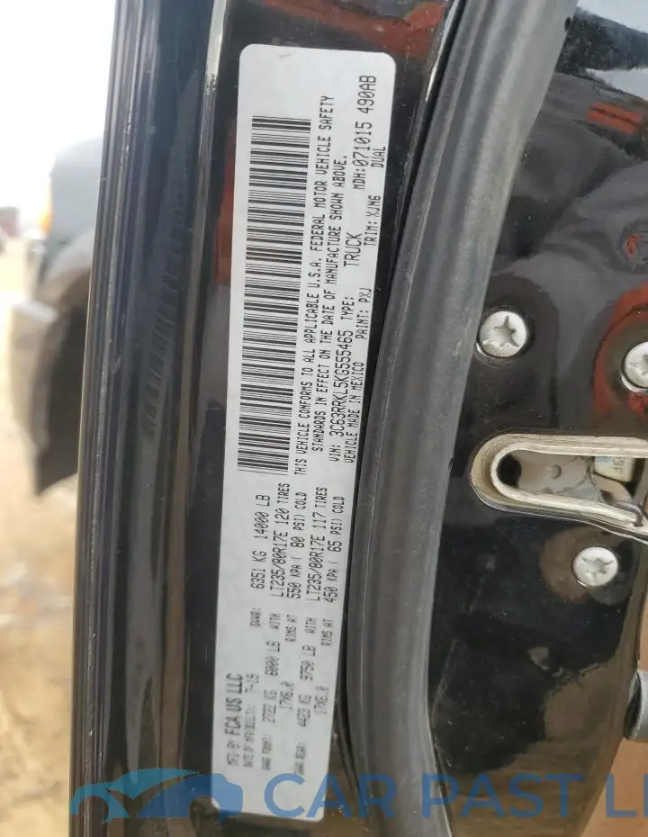 3C63RRKL5KG555465# 12