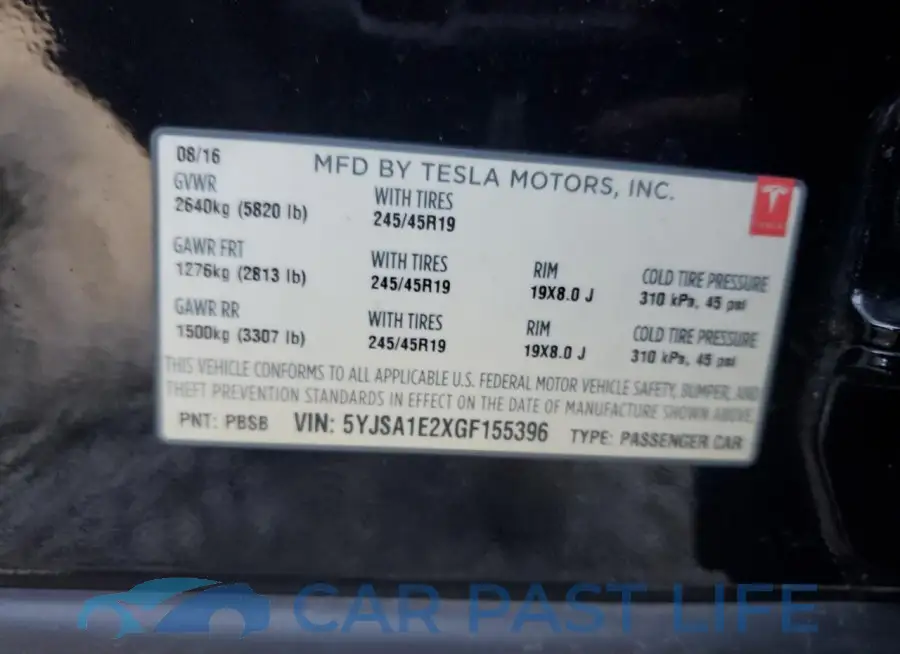 5YJSA1E2XGF155396# 12