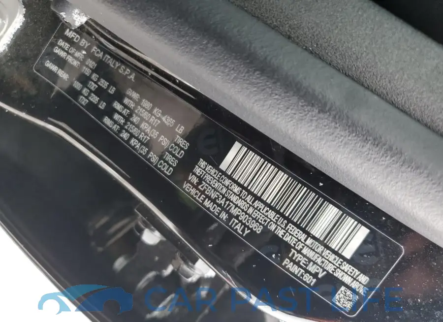 ZFBNF3A17MP903968# 13