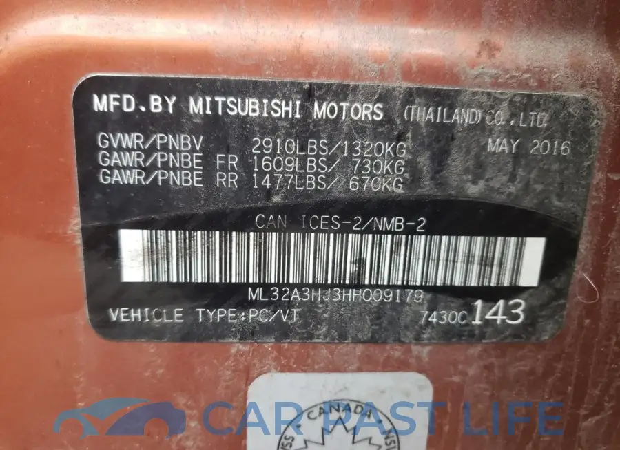 ML32A3HJ3HH009179# 12