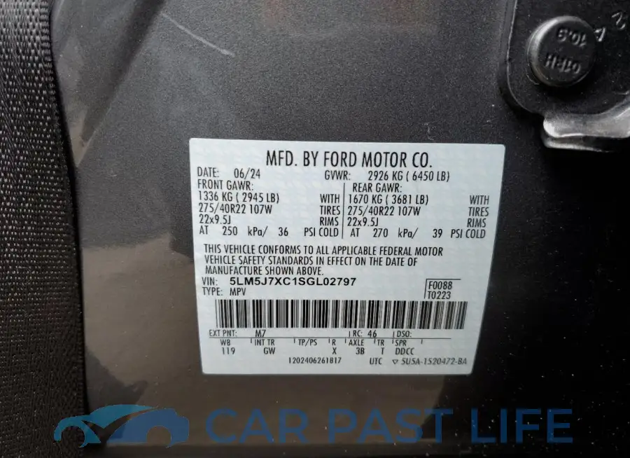 5LM5J7XC1SGL02797# 13