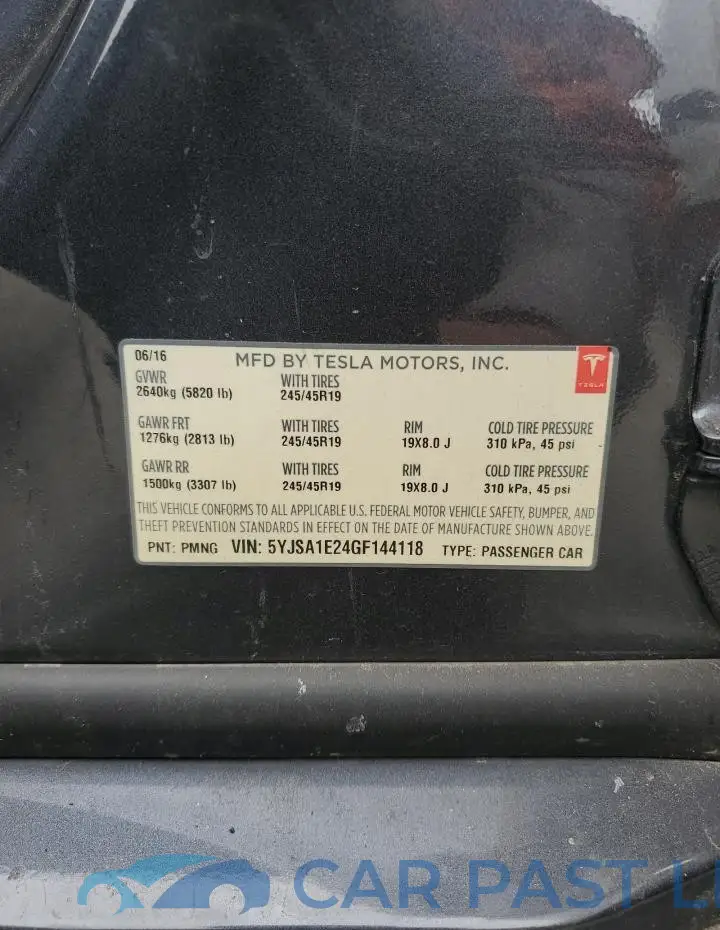 5YJSA1E24GF144118# 12