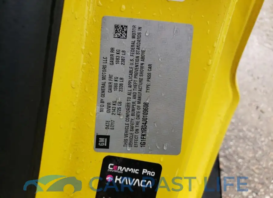 1G1FK1R64J0109606# 12