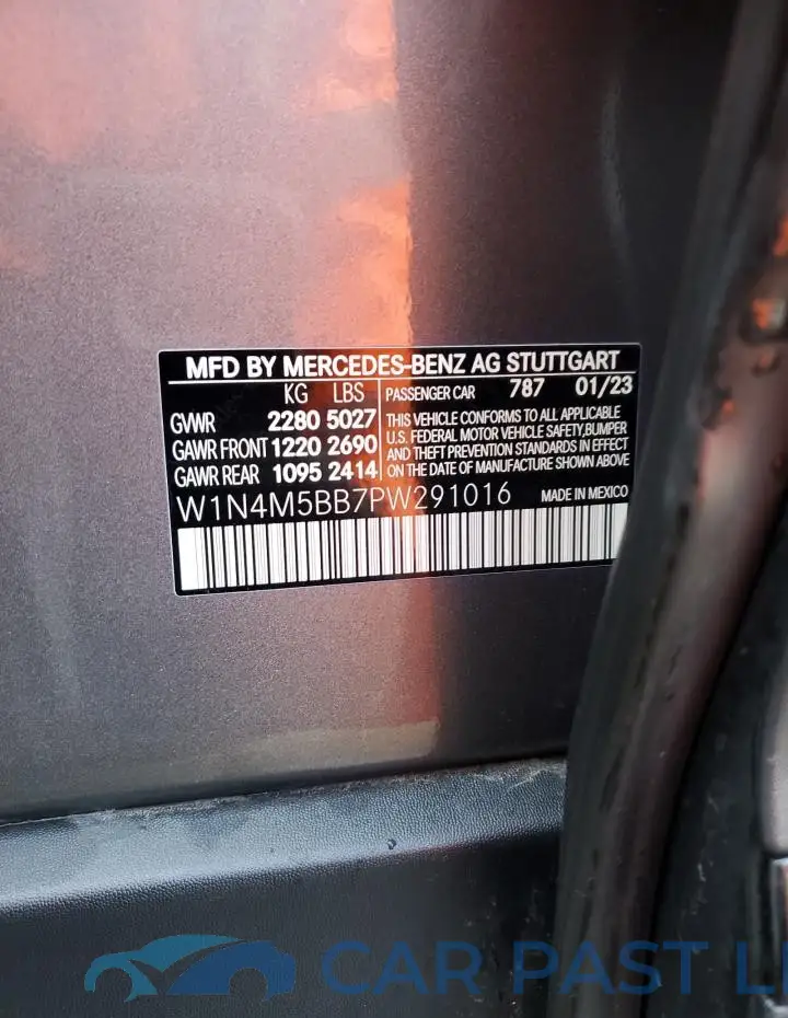 W1N4M5BB7PW291016# 13