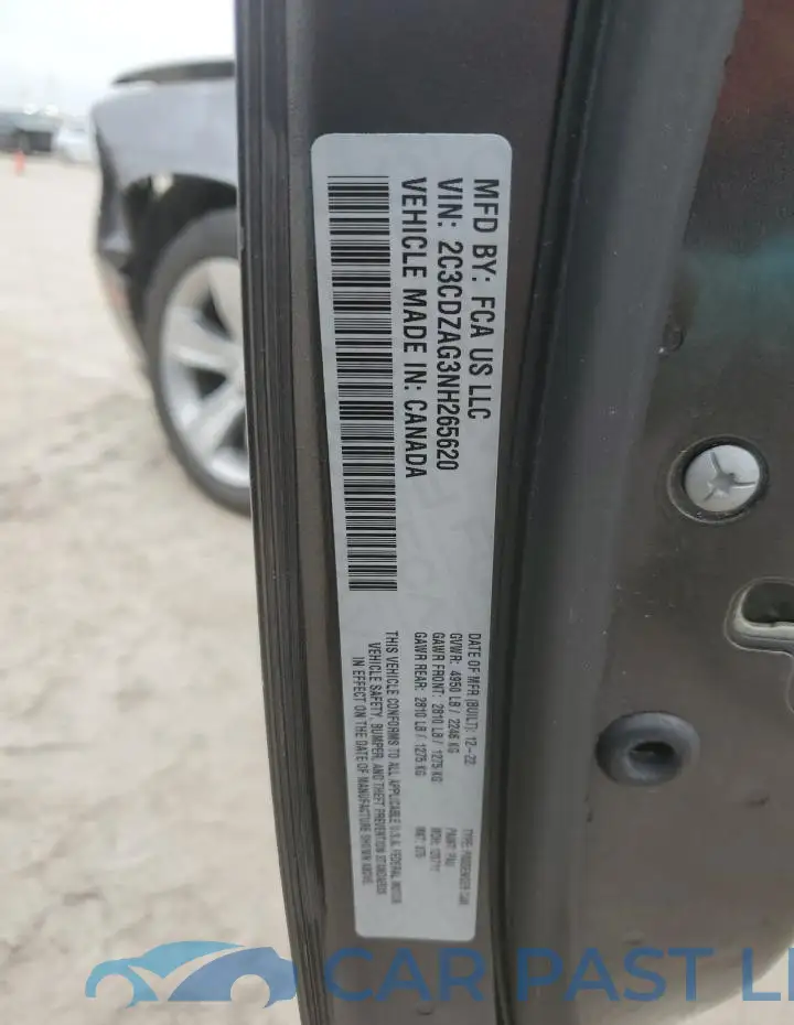 2C3CDZAG3NH265620# 12