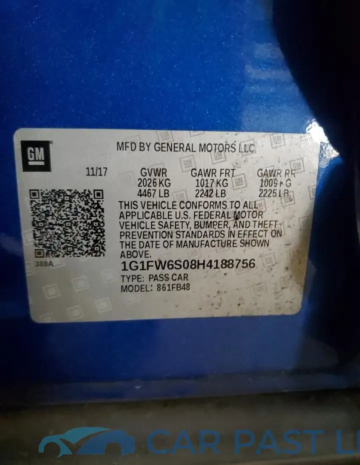 1G1FW6S08H4188756# 13