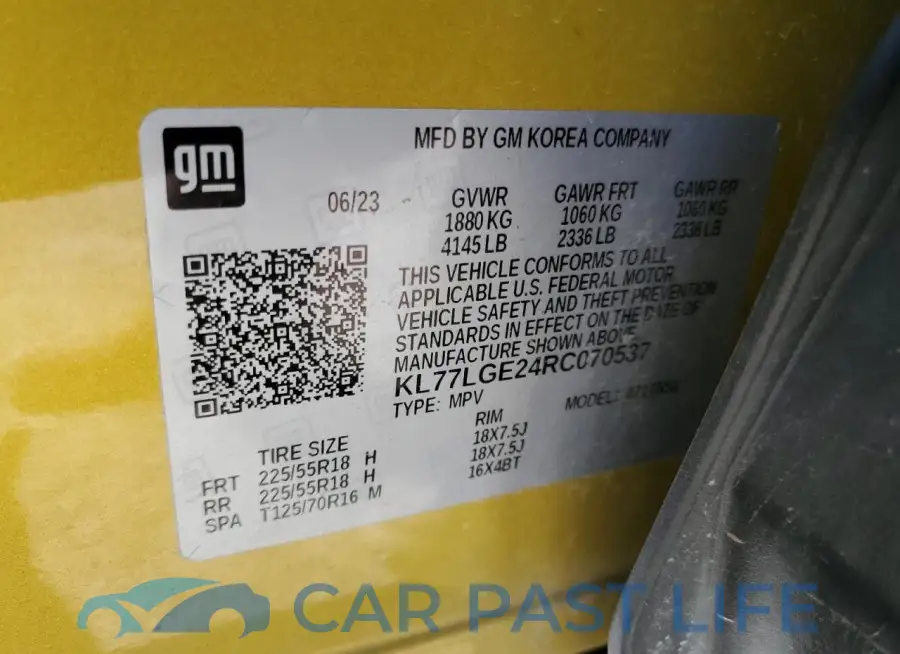 KL77LGE24RC070537# 13