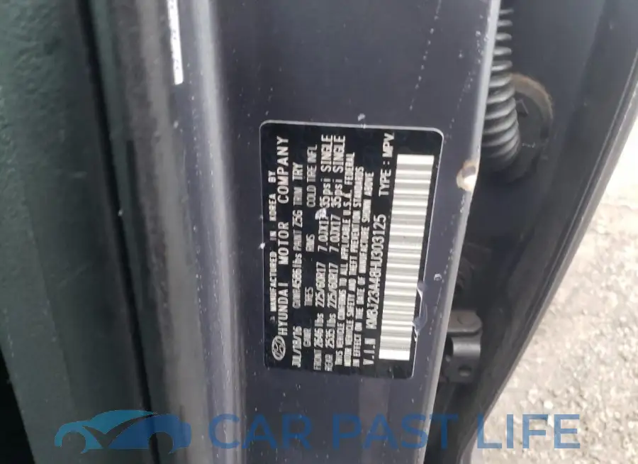 KM8J23A48HU303125# 13