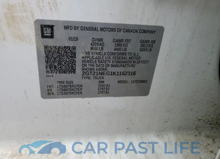2GT21NEG1K1162316# 12