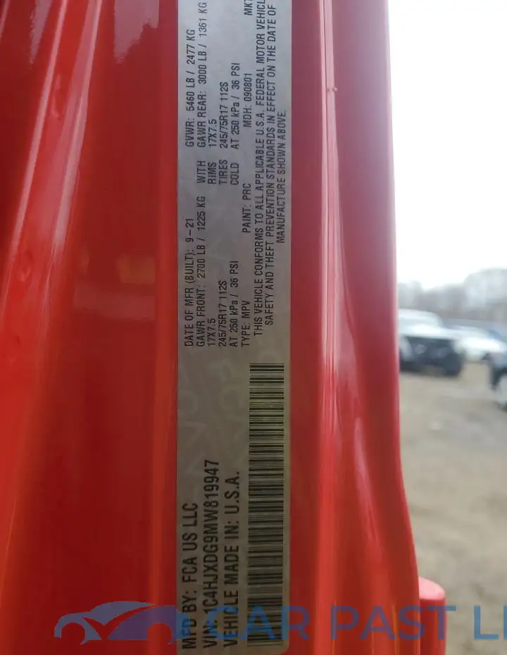 1C4HJXDG9MW819947# 14